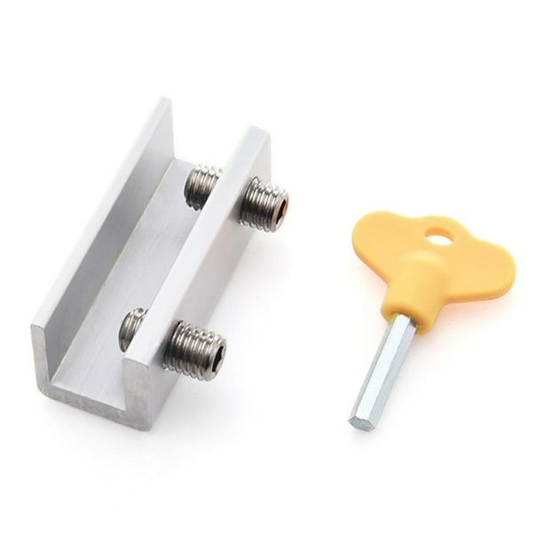 Aluminum Alloy Sliding Lock Lock Baby Protection Keyed Accessories Window Lock Aluminum Alloy Sliding Lock Lock Baby Protection Keyed Accessories Window Lock
